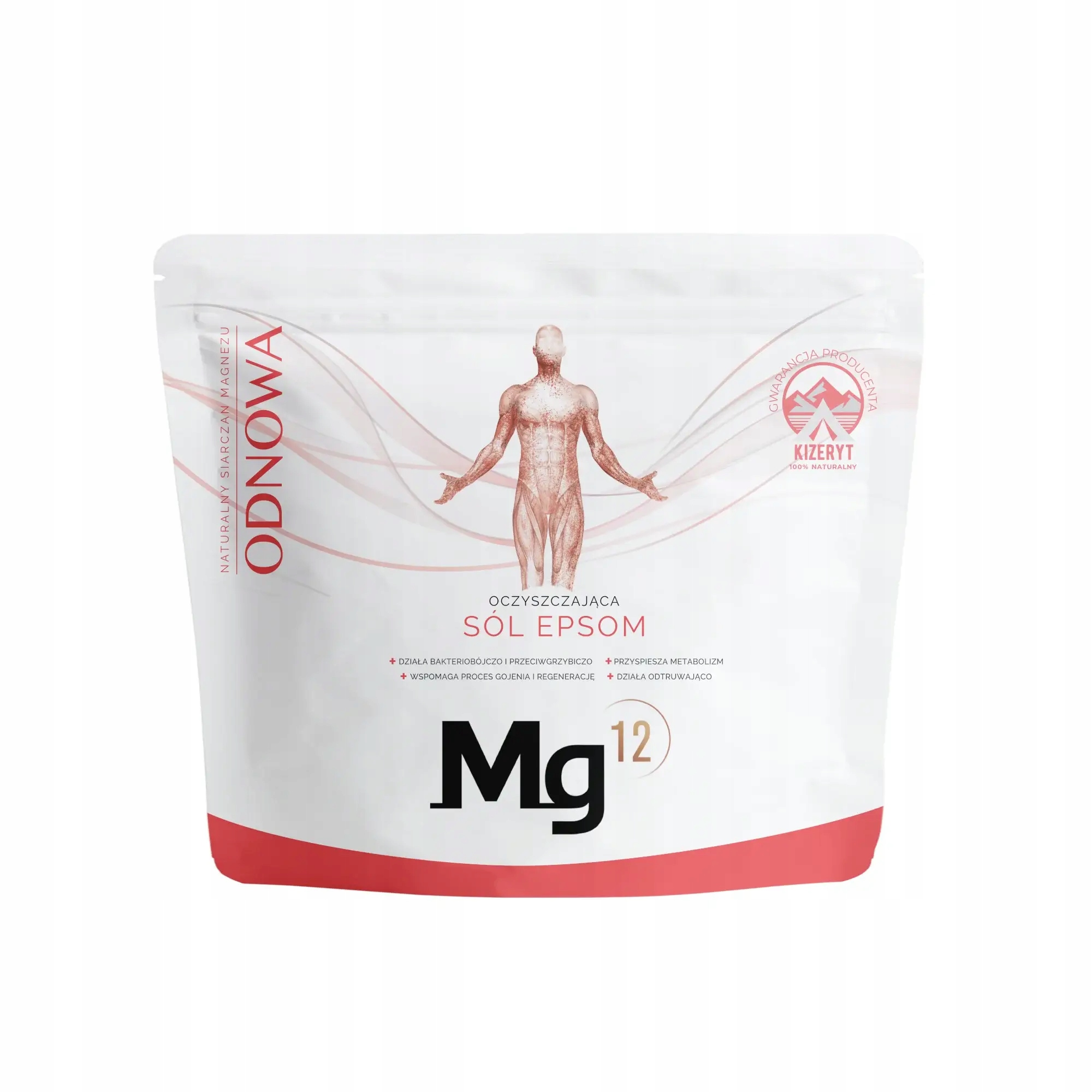 Epsomská sůl Mg12 Obnova 4 kg (kizerit) Regenerační koupele