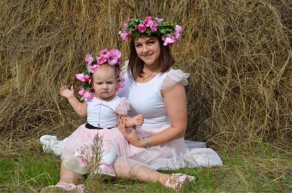 Zestaw mama i córka spodnica TUTU komplet 86 92 98 Liczba produktów w zestawie 4 szt.