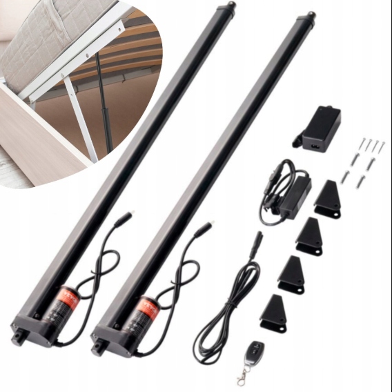 Lineární pohon 12V 1000N 760 mm 9 mm/s Elektrický dálkově ovládaný 2ks