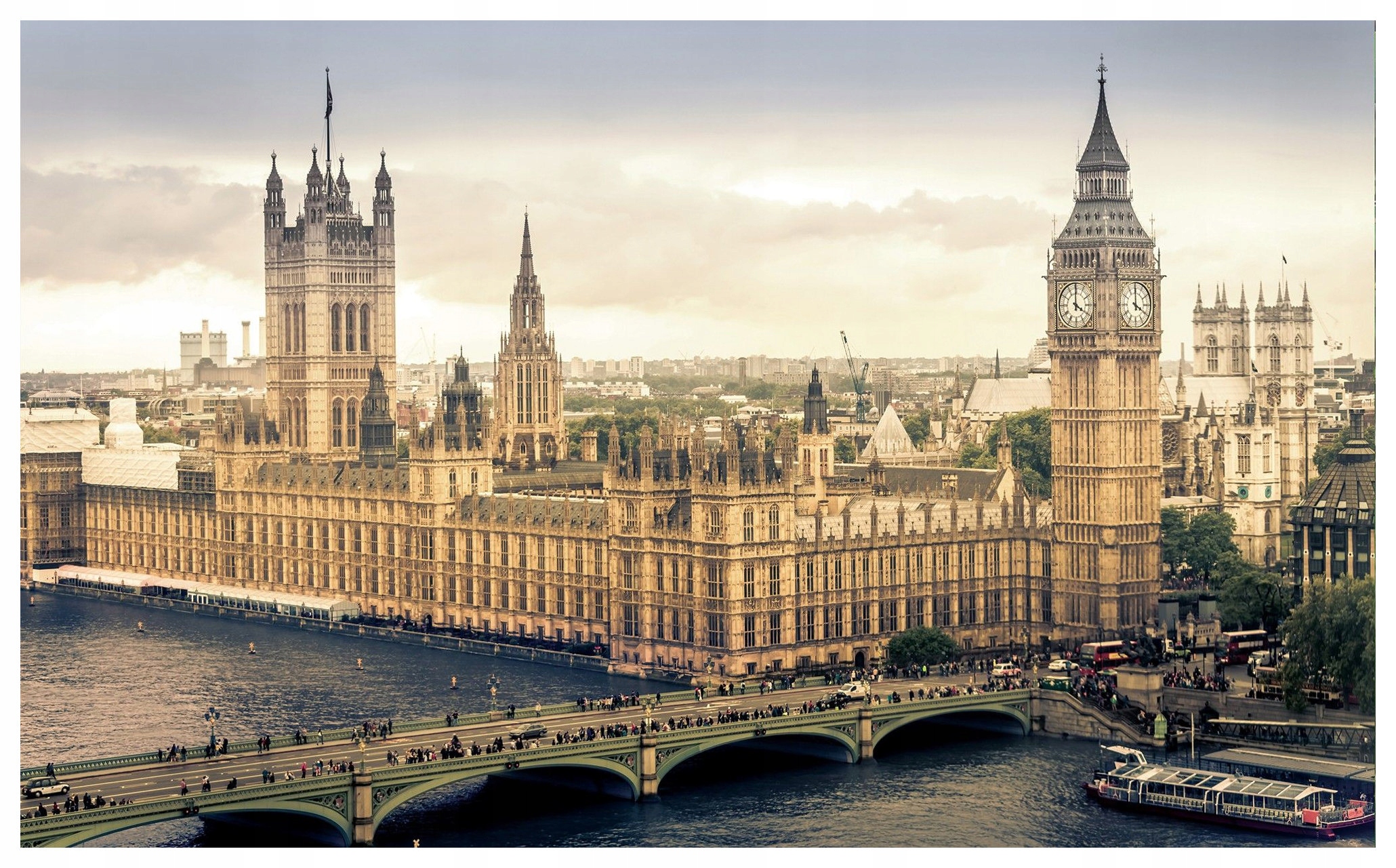 Fototapeta Londýn Big-Ben a parlament mestská krajina 368x280 lepidlo