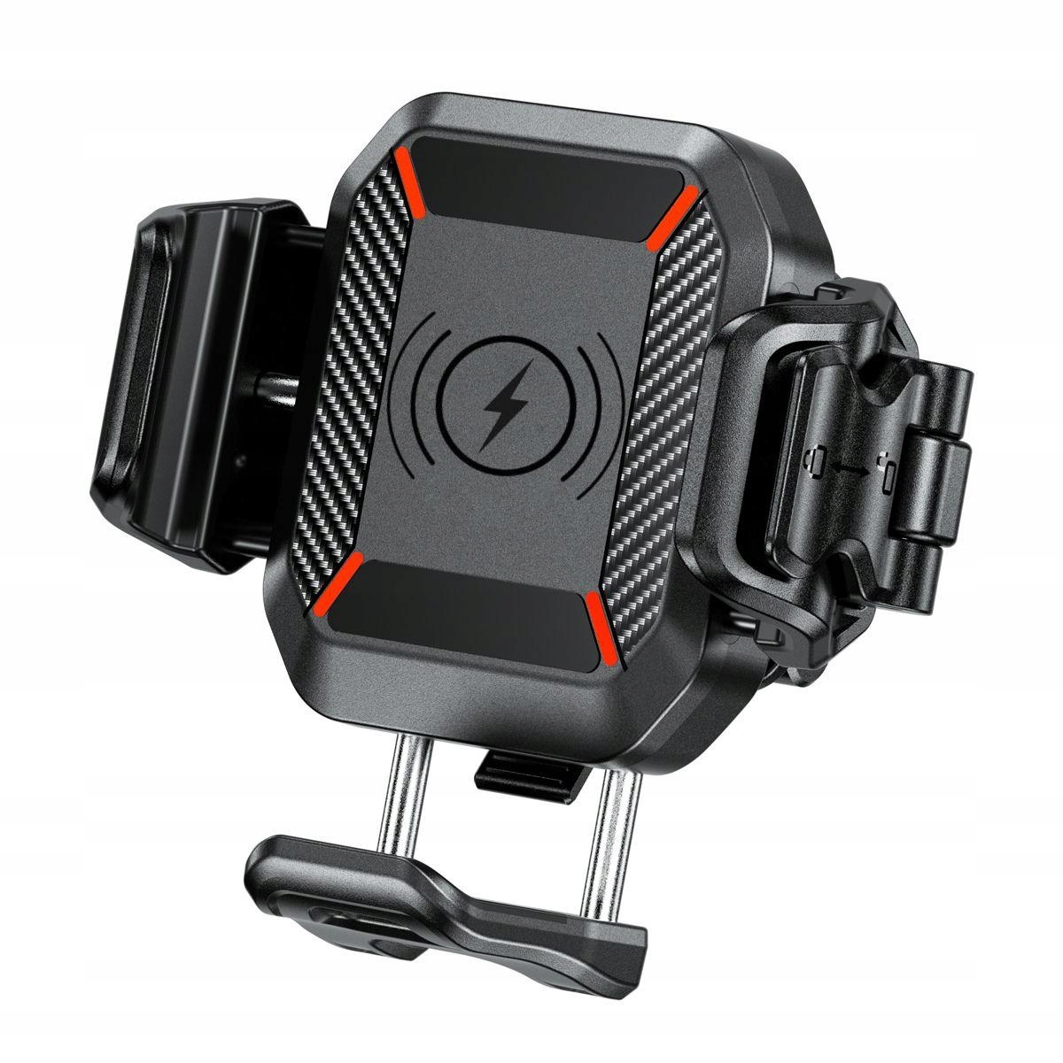 Uchwyt Motocyklowy Antywibracyjny Quick Lock Indukcja Usb-c R24-PD Damper