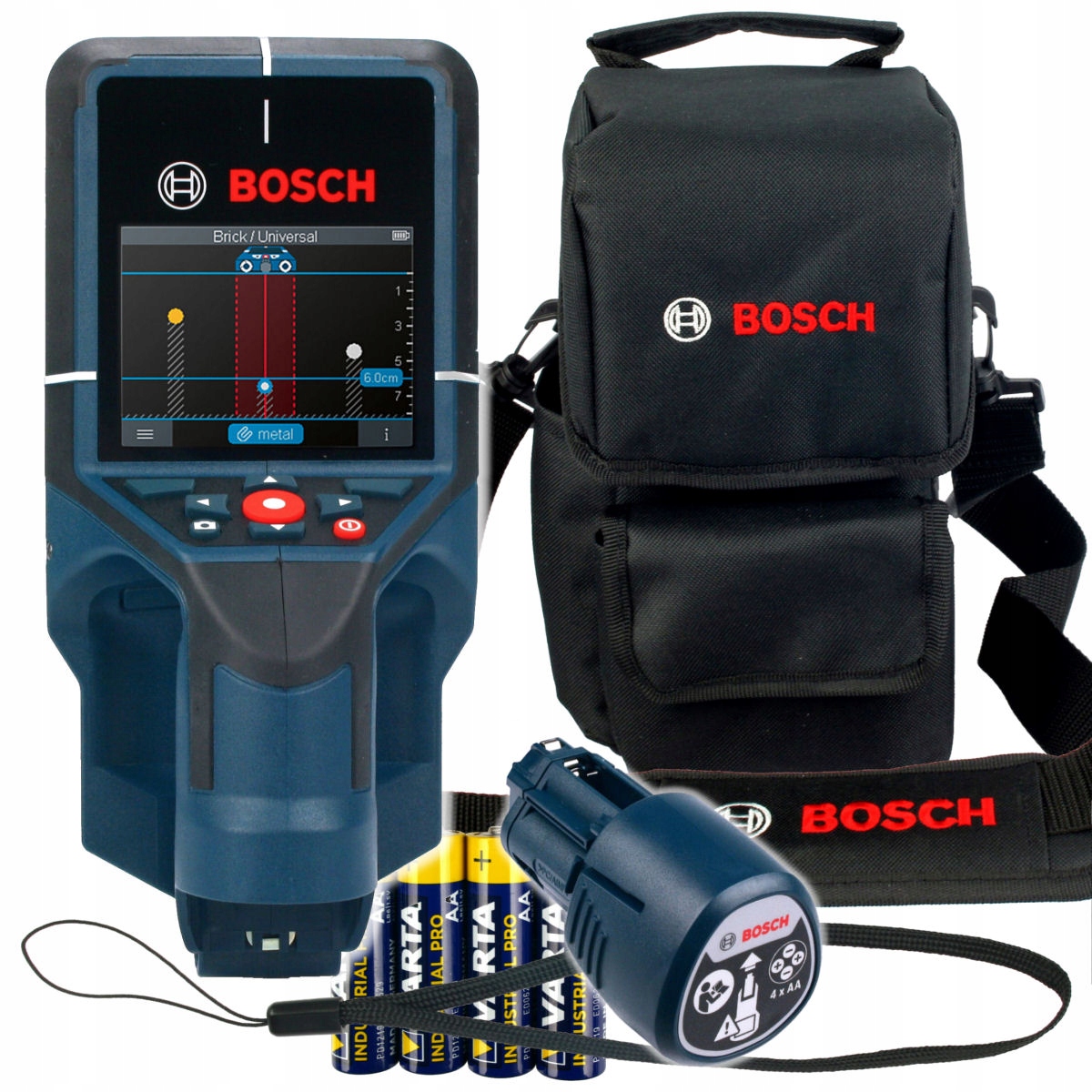 

Wykrywacz Wallscanner D-tect 200 C Bosch Korpus