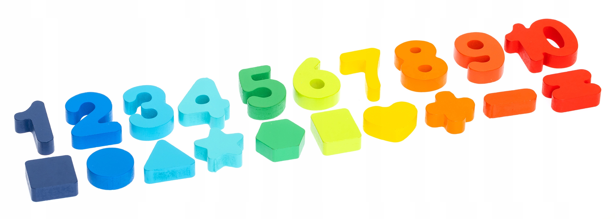 MONTESORRI UKŁADANKA DREWNIANA ZABAWKA SORTER 6W1 Kolor dominujący wielokolorowy