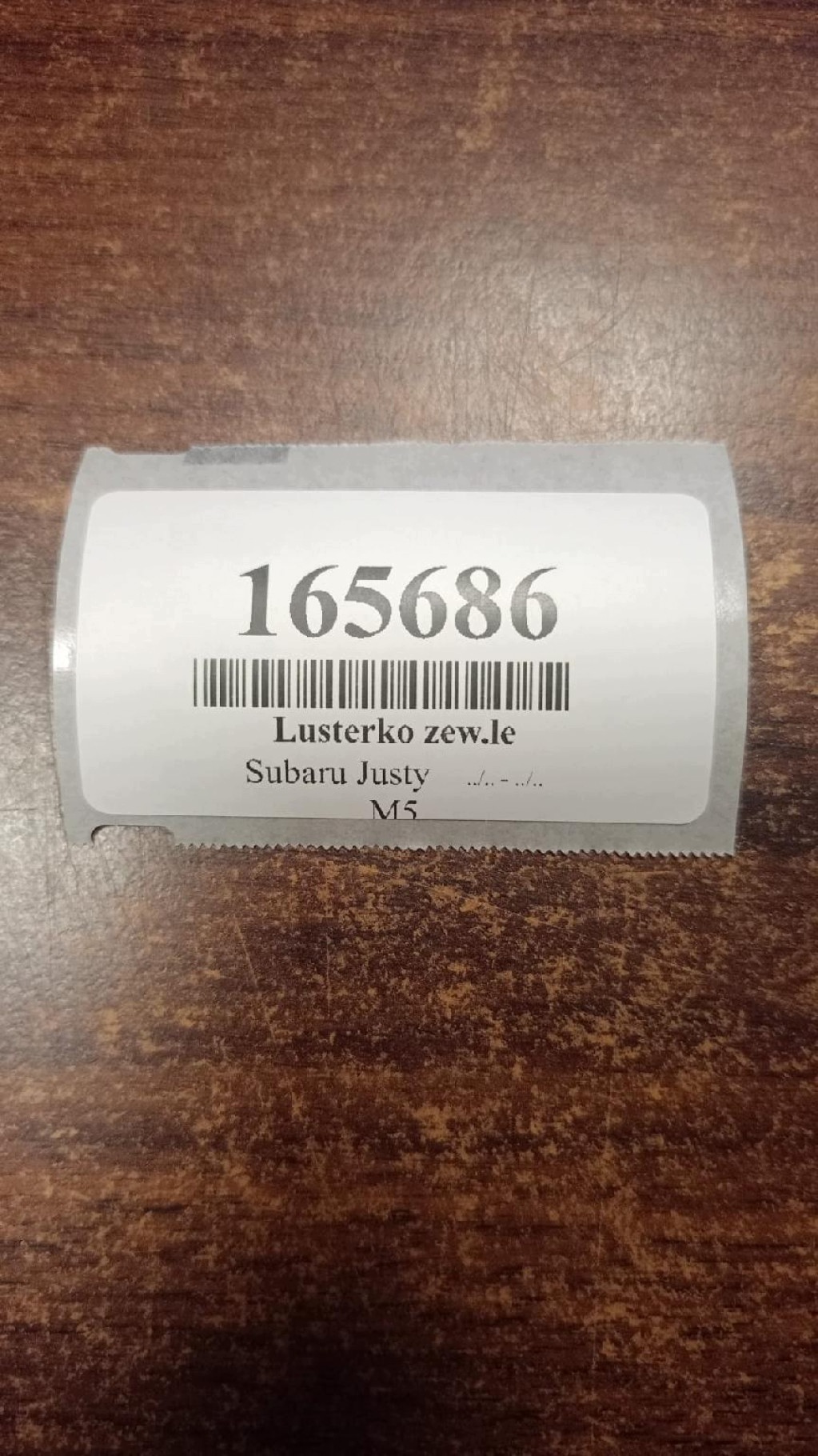 SUBARU JUSTY G3X spiegel links 5 PIN