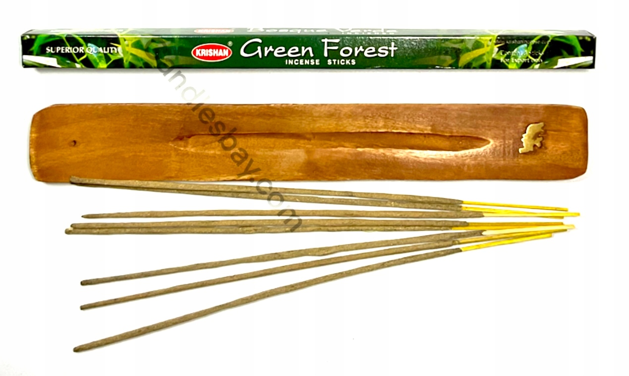 

Kadzidełka indyjskie Krishan Green Forest 8szt