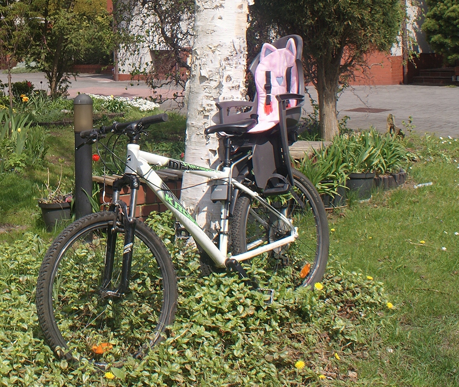 WKŁADKA DO FOTELIKA ROWEROWEGO KOTEK PAZUREK R Marka Eljot