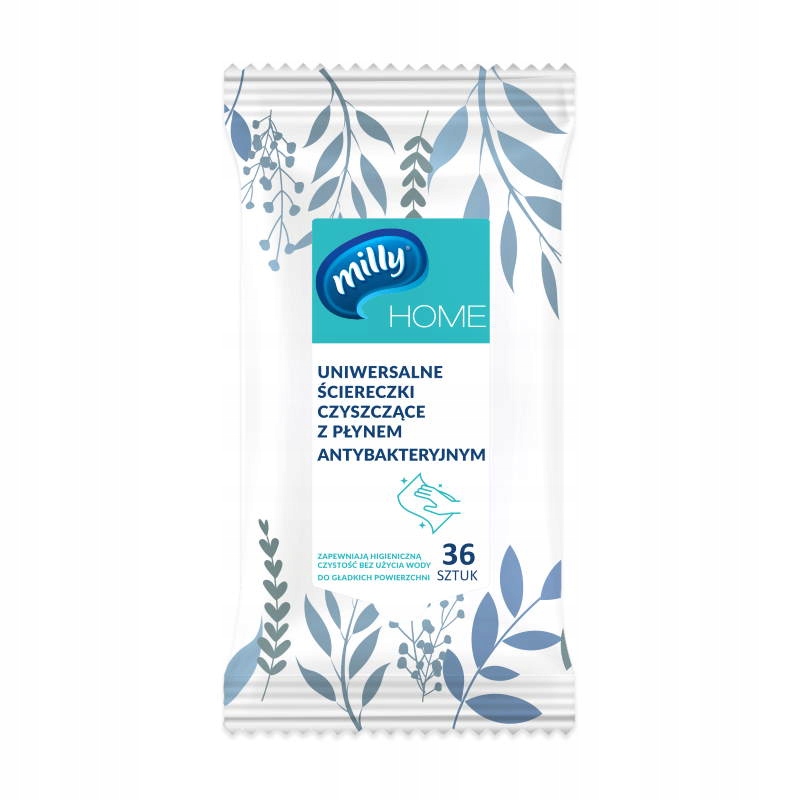 

Milly Home Ściereczki Czyszczące z Płynem 36 szt.