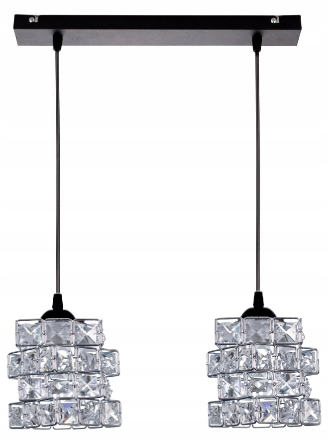 

Lampa Wisząca Plafon Sufitowa Żyrandol Kryształki