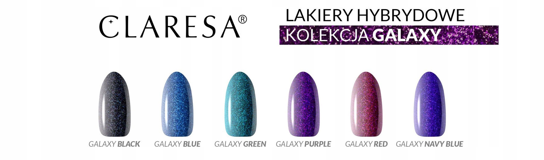 Galaxy Blue UV Nagellack 5 ml Claresa — 7