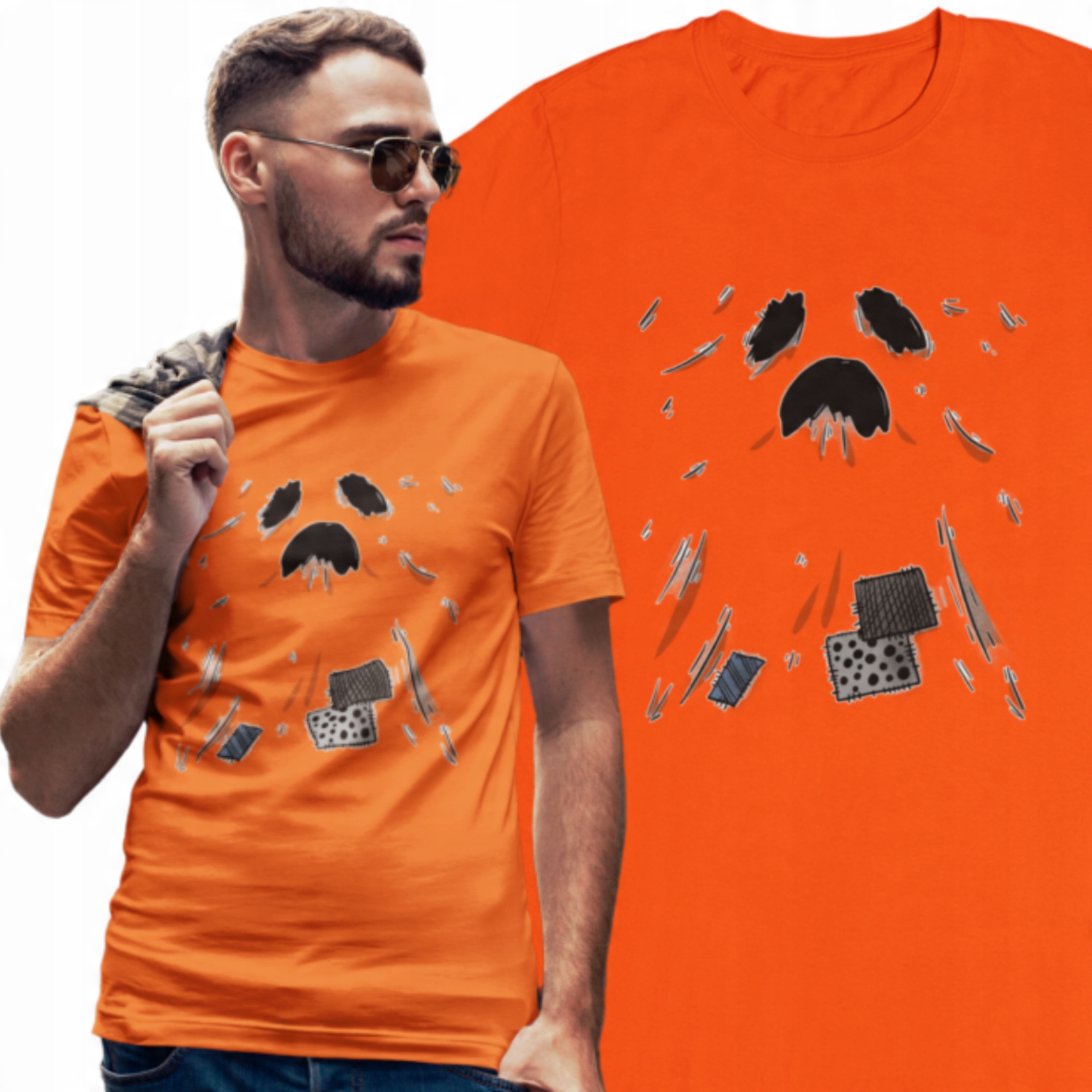 

Halloween Dynia Straszna Koszulka Super T-shirt