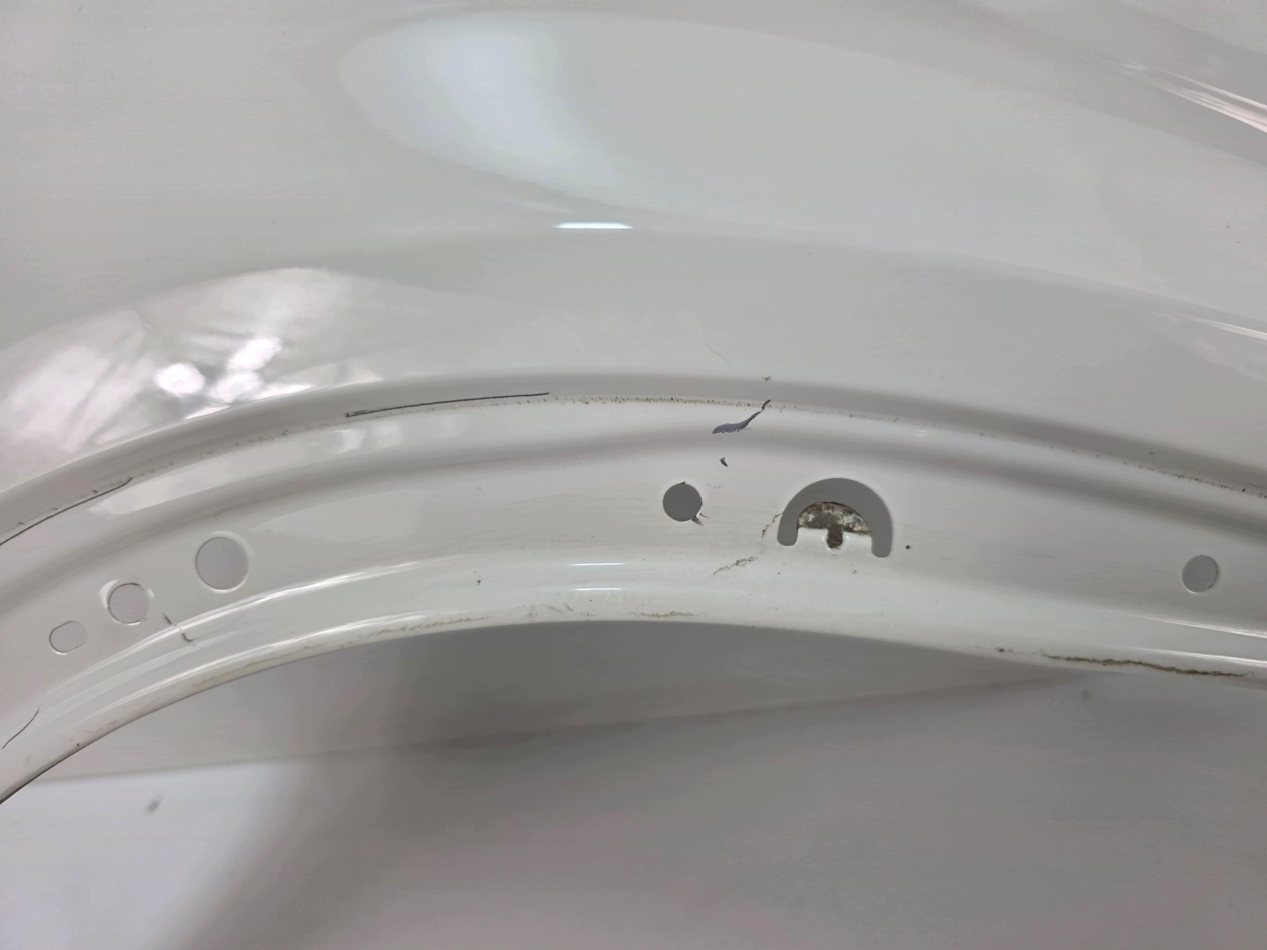 fender right front JEEP AVENGER 268 516 BIANCO BIANCO BOSSA NOVA WHITE