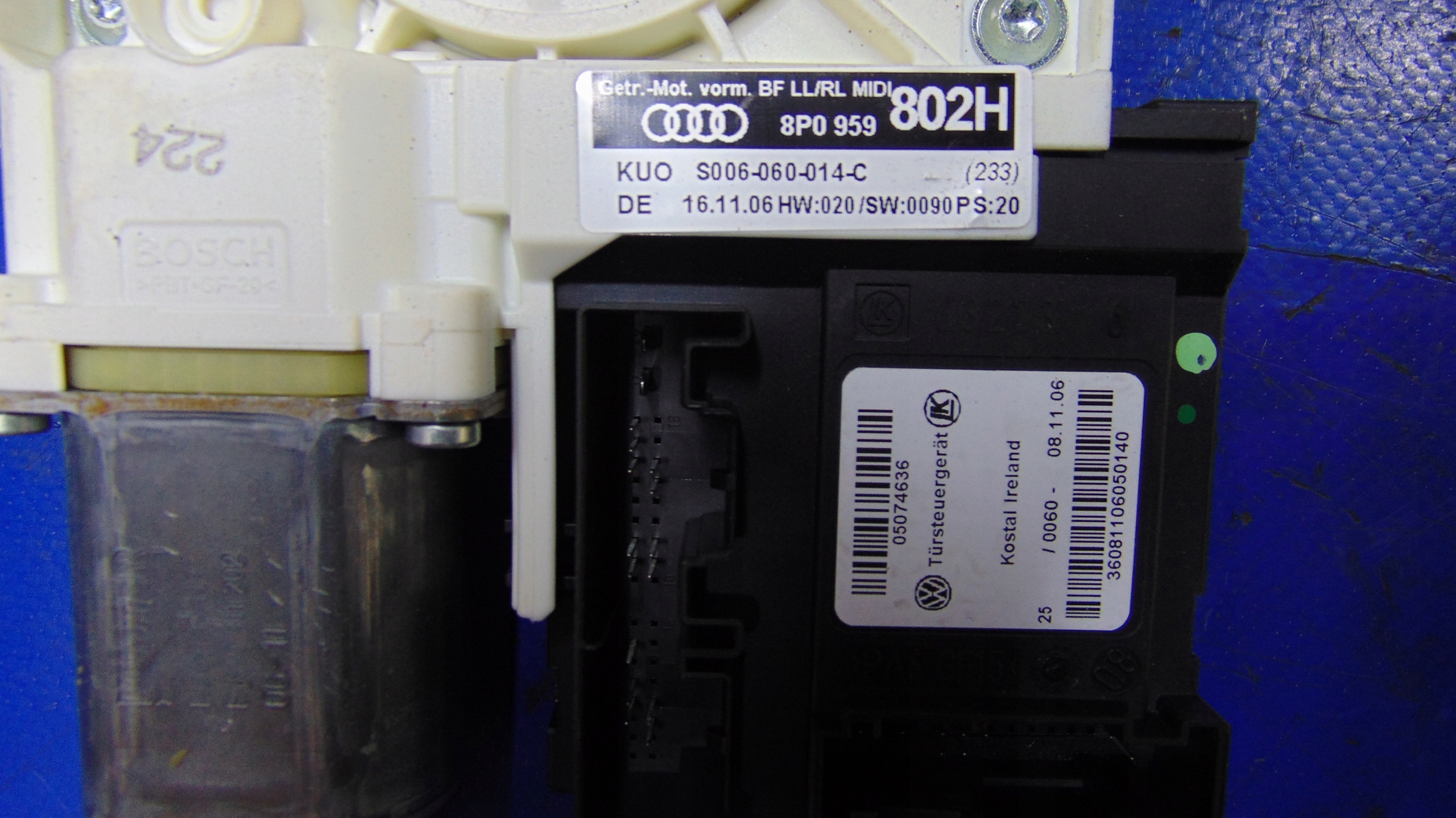 window regulator right front 5D AUDI A3 8P 03-13 ROK