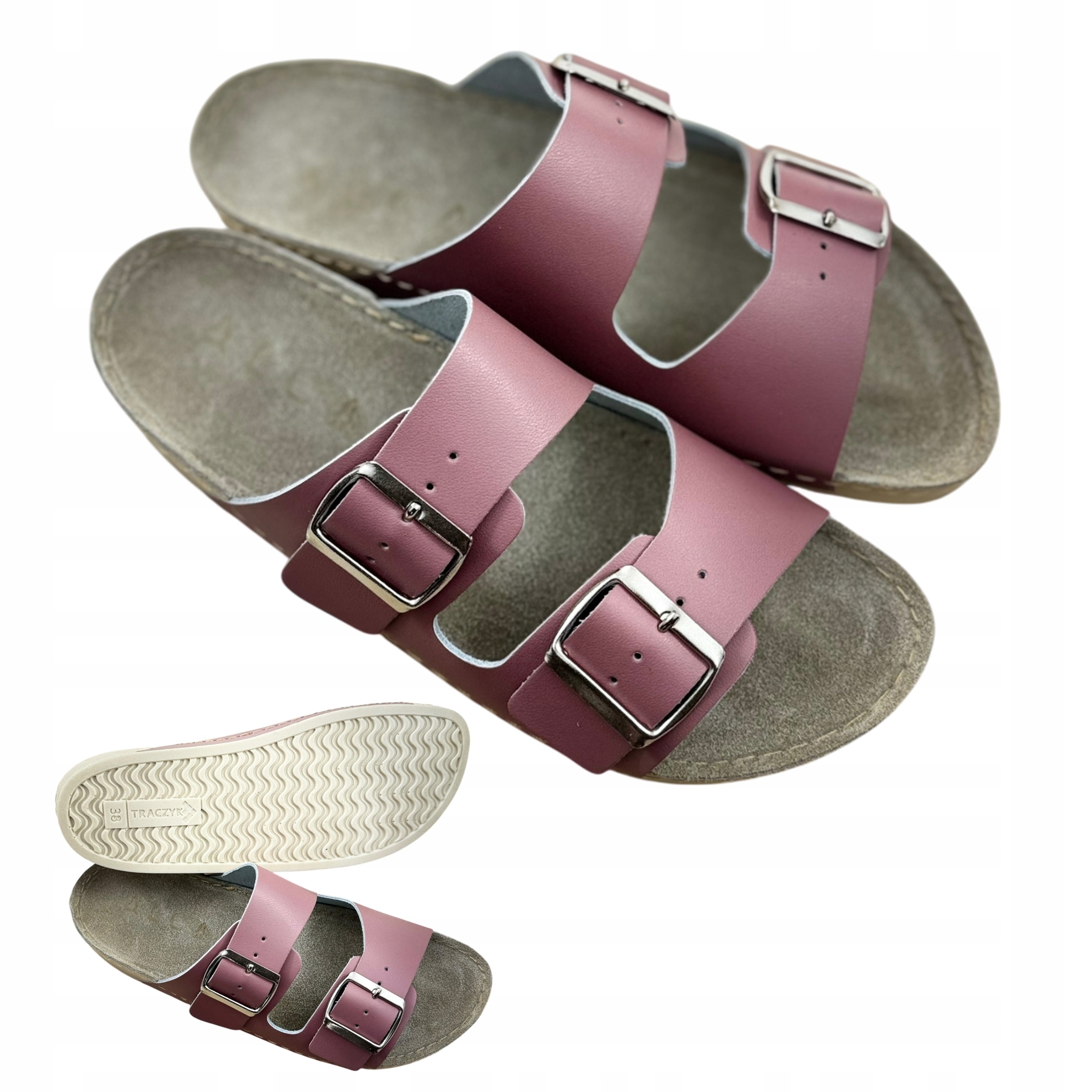 Nazouváky Anatomické Kožené Nastavitelné Růžové Profilované Traczyk vel. 42