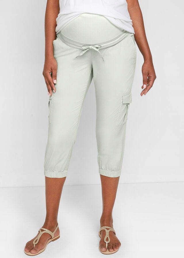 BONPRIX SPODNIE CIĄŻOWE__46