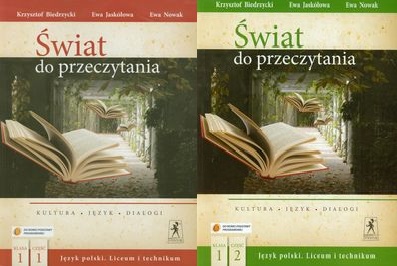 Świat do przeczytania 1 Podr. cz. 1+2 Biedrzycki