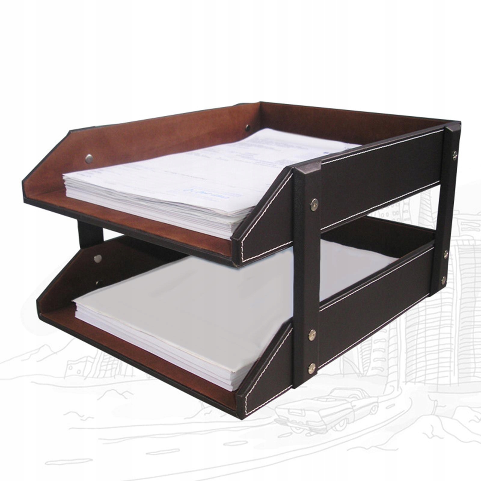 ORGANIZER PLIKÓW PRZENOŚNY TRWAŁY STOJAK NA PLIKI DO MIEJSCA ROBOCZEGO SZKOŁY EAN (GTIN) 6902542581709