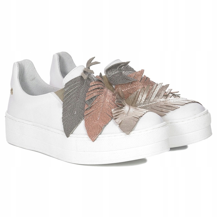 

Sneakersy Maciejka 05488-11/00-1 Biały R..38 Skóra