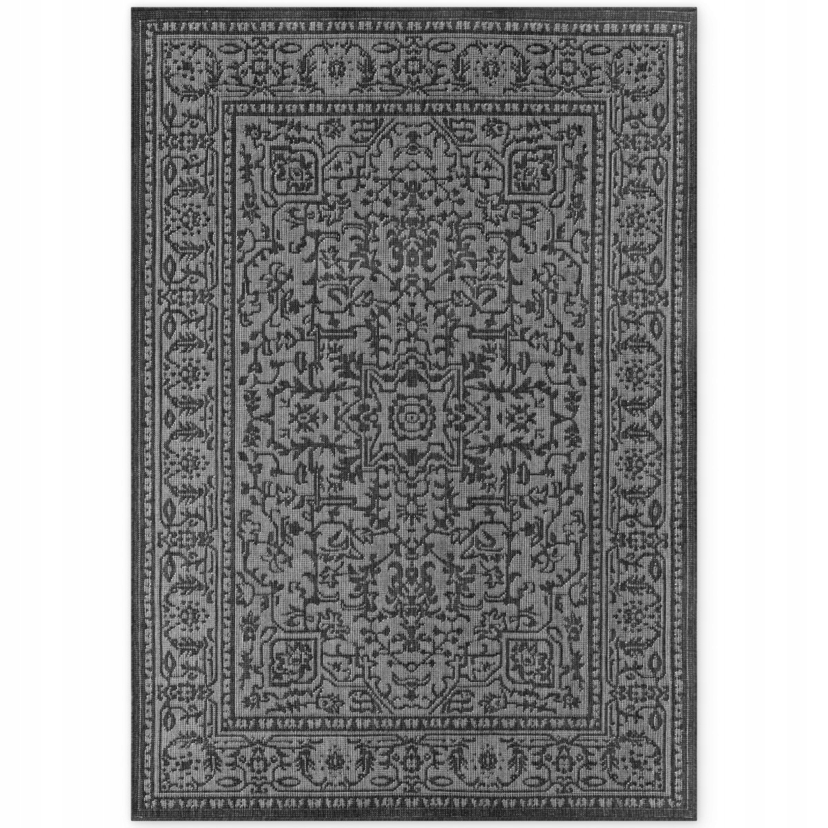 120x170 Kusový koberec Duet Kona 106248 Black/White na ven i na doma