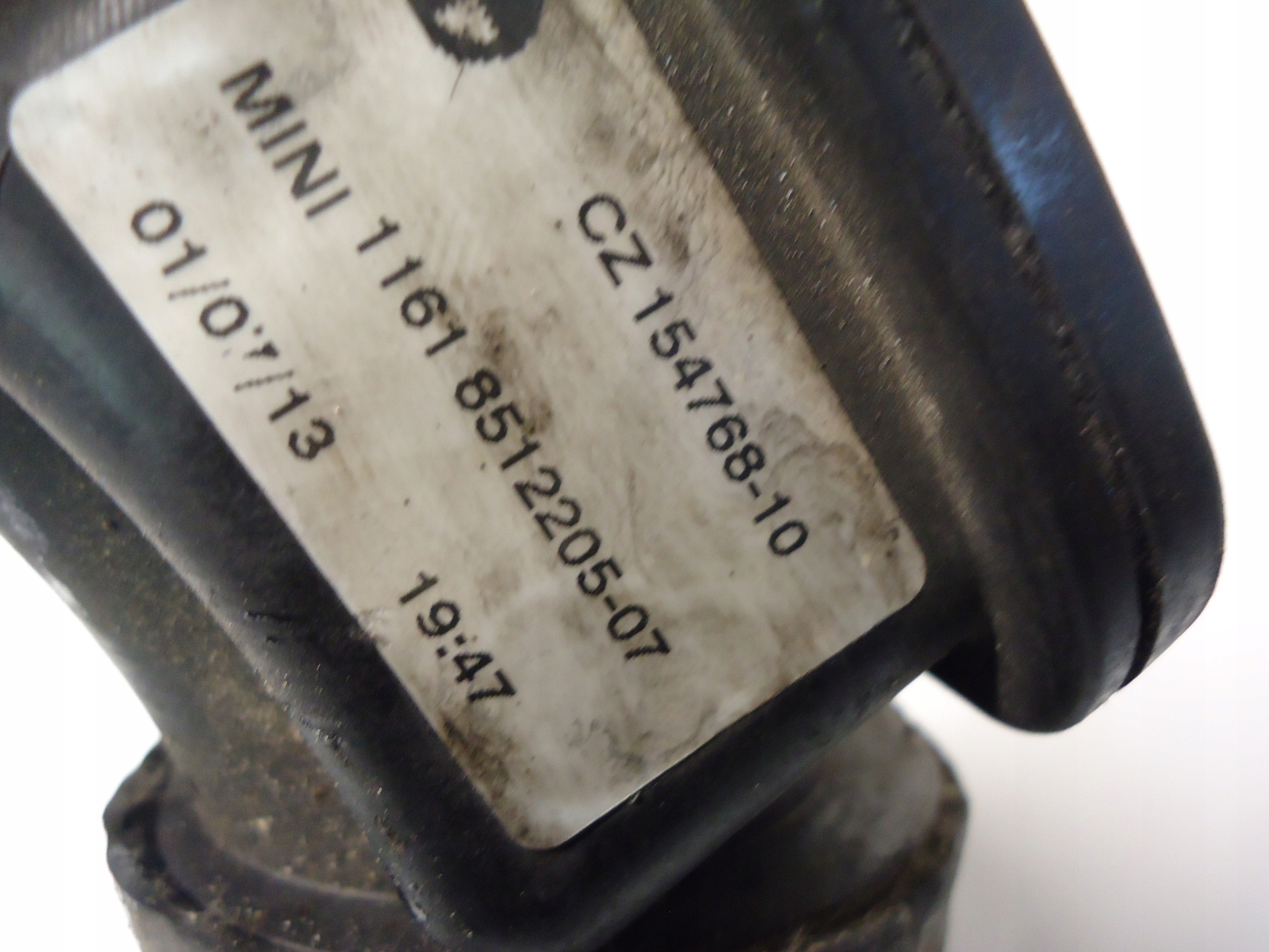 MINI COOPER 1.6D N47C16 trouba intercoolera 8512205