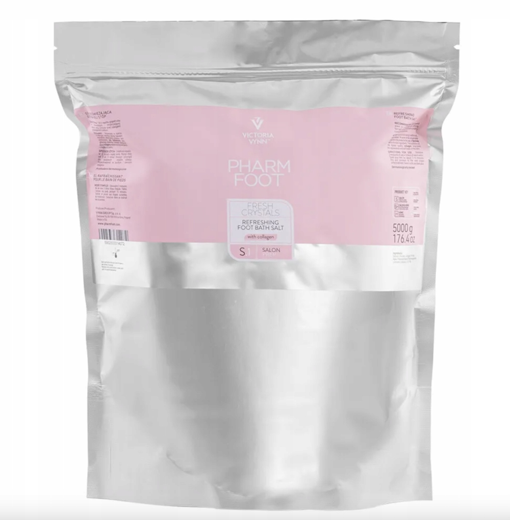 Osvěžující sůl s kolagenem pro nohy Victoria Vynn Pharm Foot Fresh Crystal