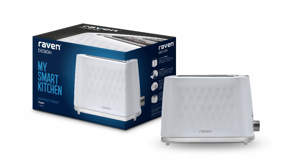 Toster RAVEN ET008B Kod producenta ET008B
