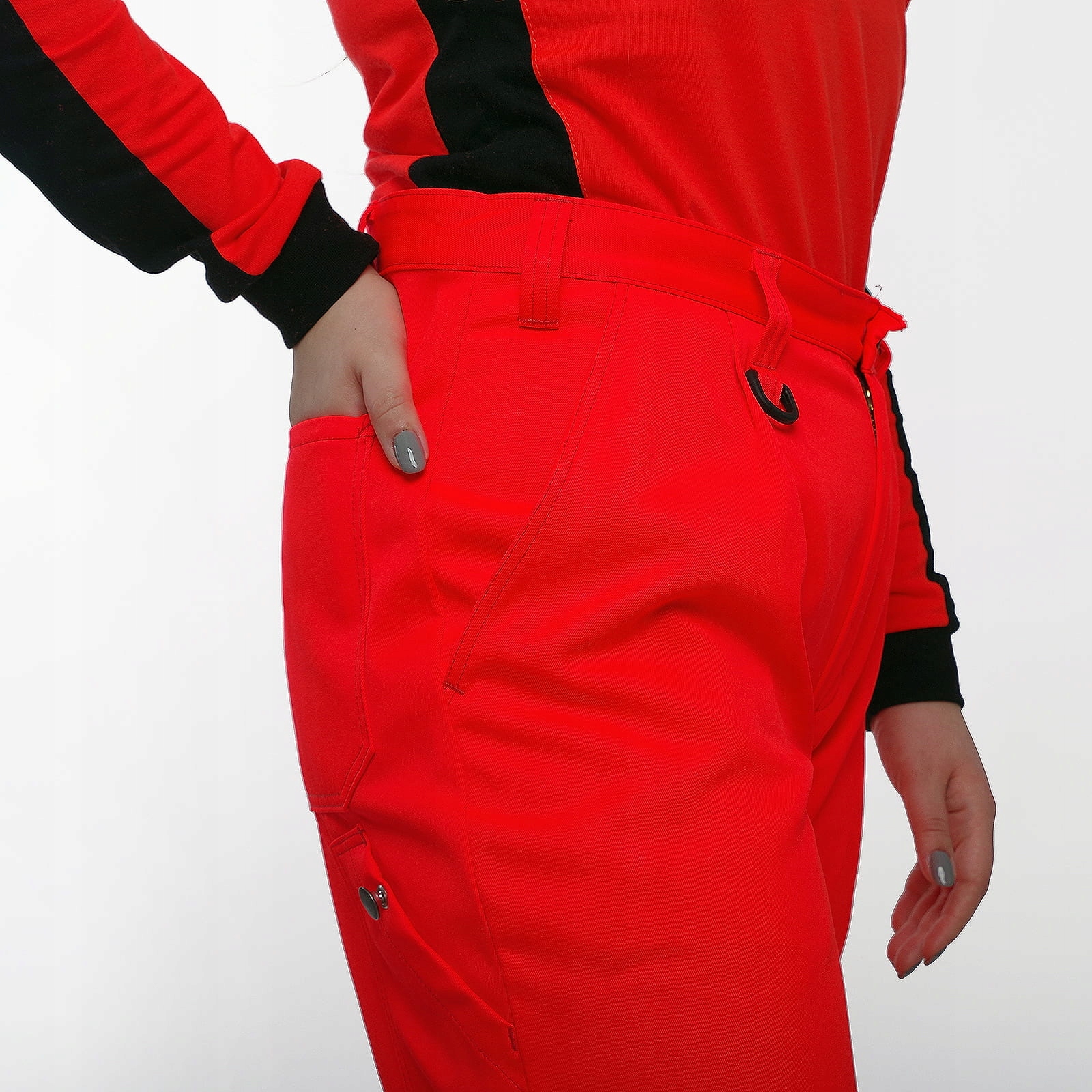 Spodnie PRM FLUO RATOWNIK WODNY WOPR GOPR TOPR ZHR Rodzaj spodni do pasa