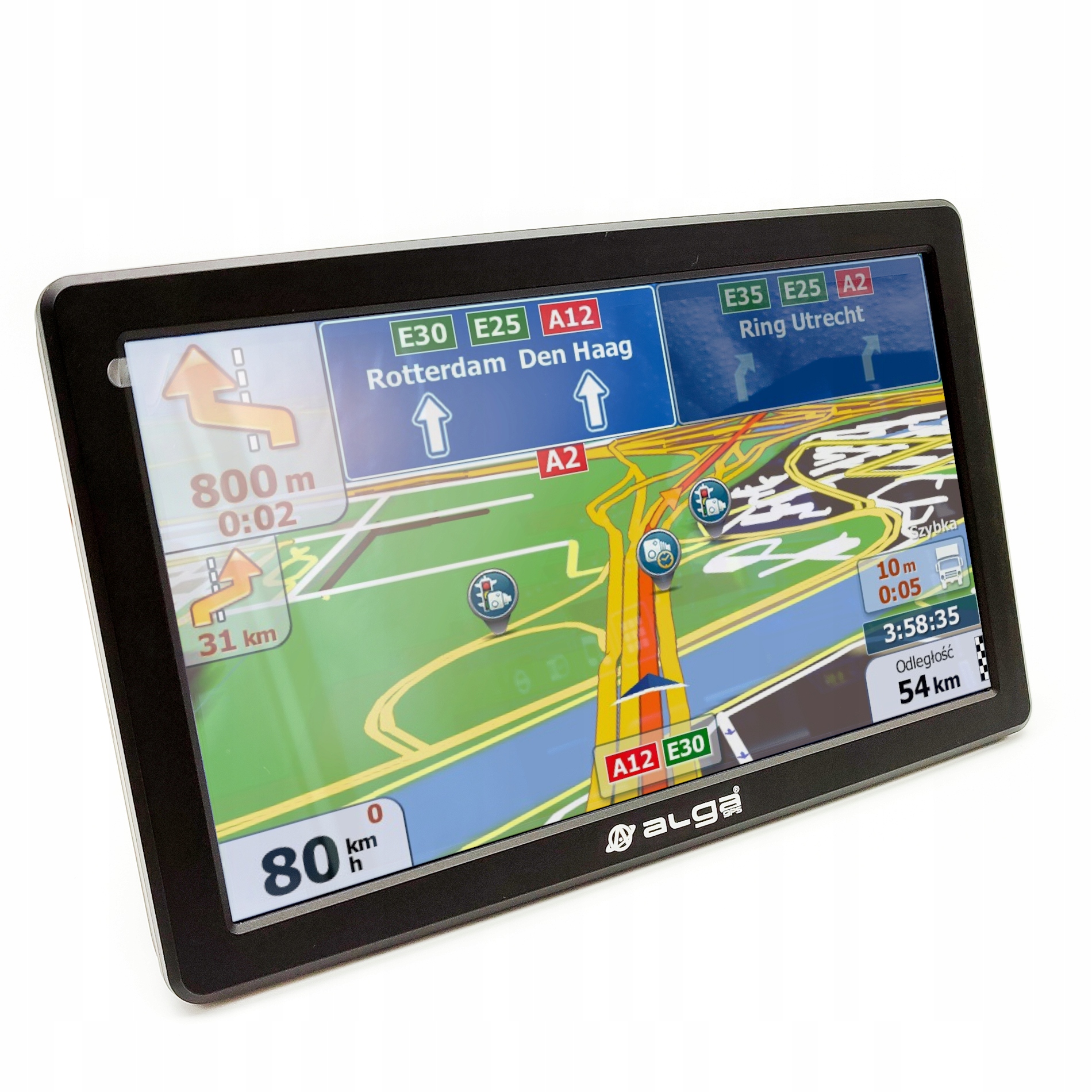 Nawigacja GPS ALGA A9 PRO-512RAM Igo Primo TiR EAN (GTIN) 5903728883540