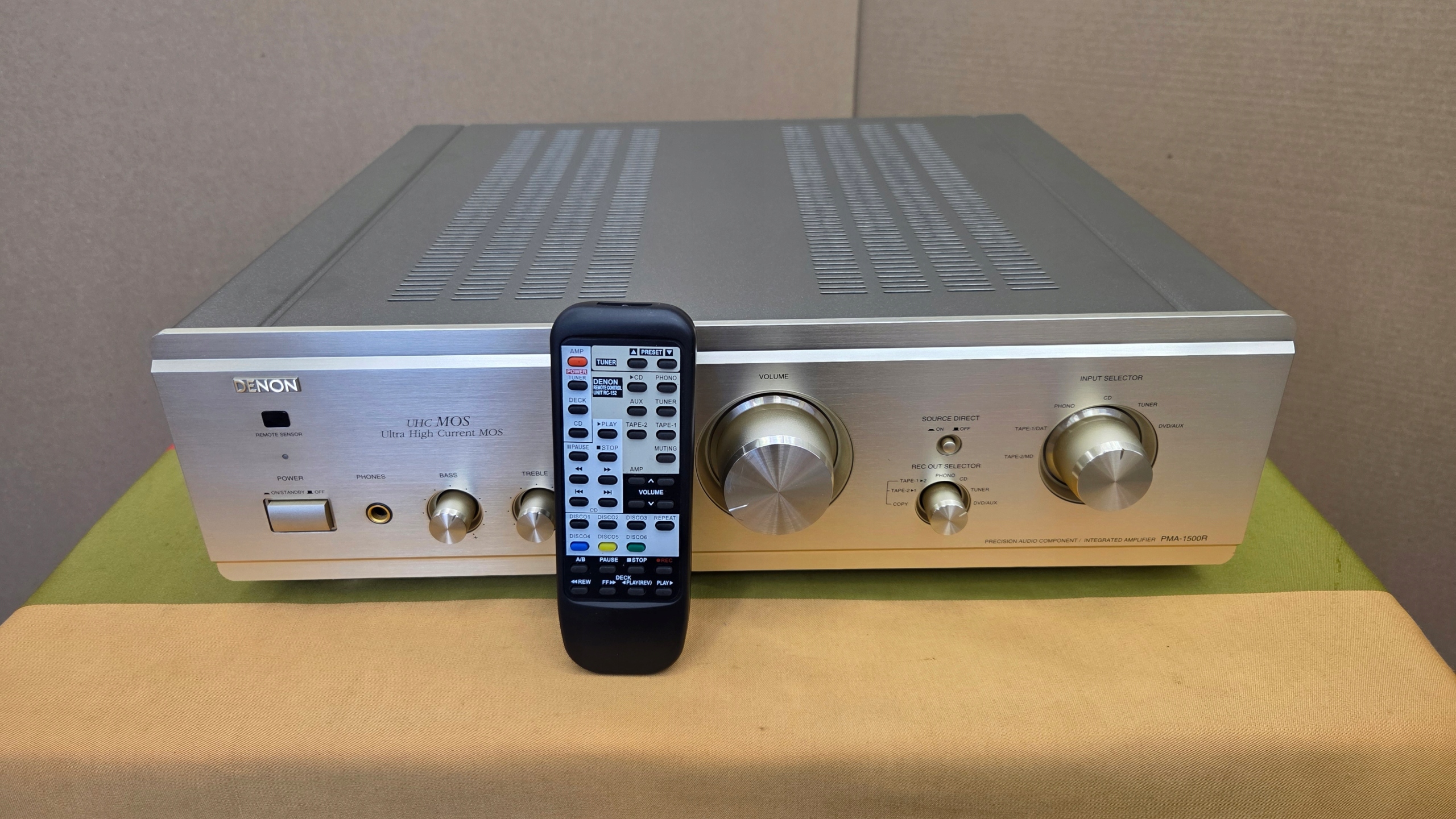 Denon PMA 1500r złoty, pilot, super stan !!!