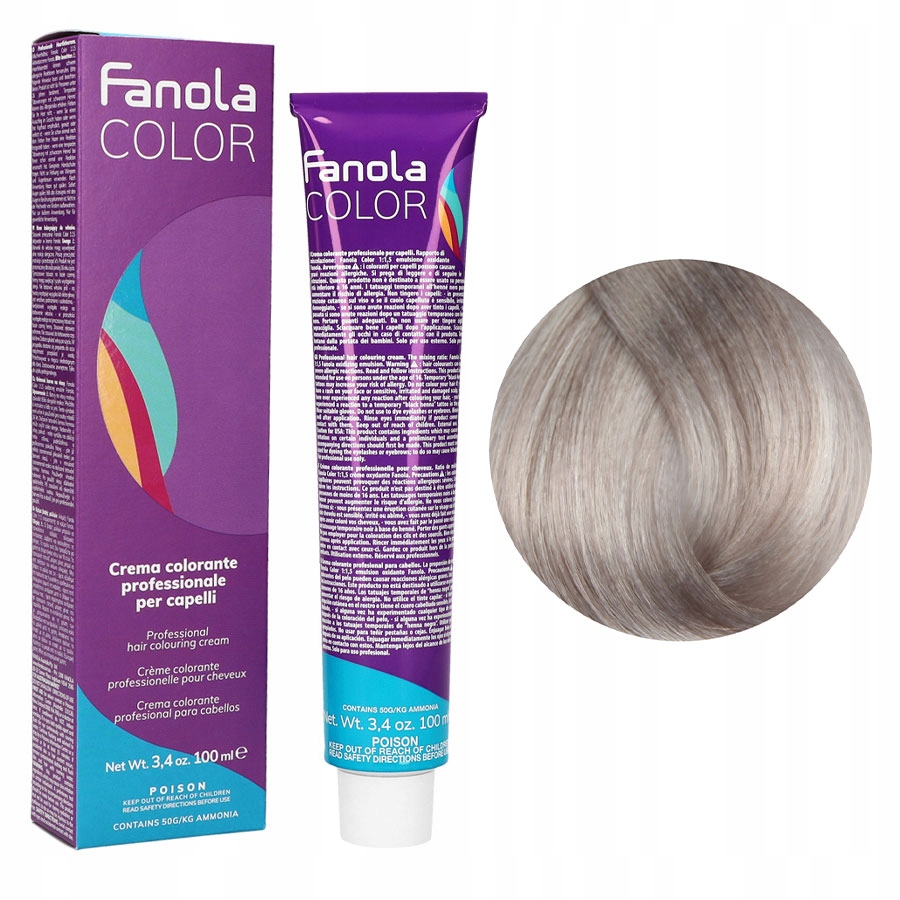 

Fanola Toner Silver Colore Farba Do Włosów 100ML