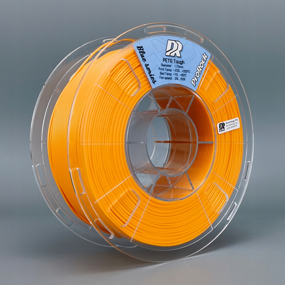 ProRock filament Petg Tough pomarańczowy Pantone 151 1.75mm 1000g