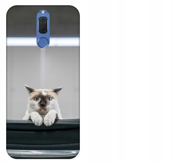 

Etui pokrowiec Huawei Mate 10 Lite Kot kotek smies