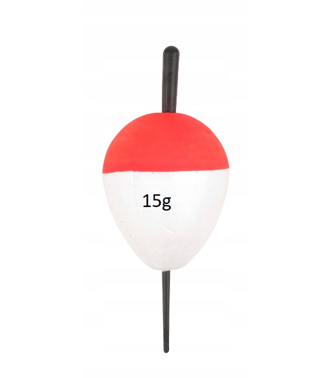 

Spławik na żywca 15 gram Bombka Styropian żywcowy