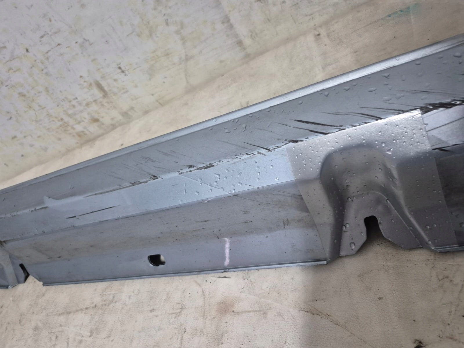 MERCEDES C-KLASA W205 COUPE AMG 15-21 threshold left moulding threshold left