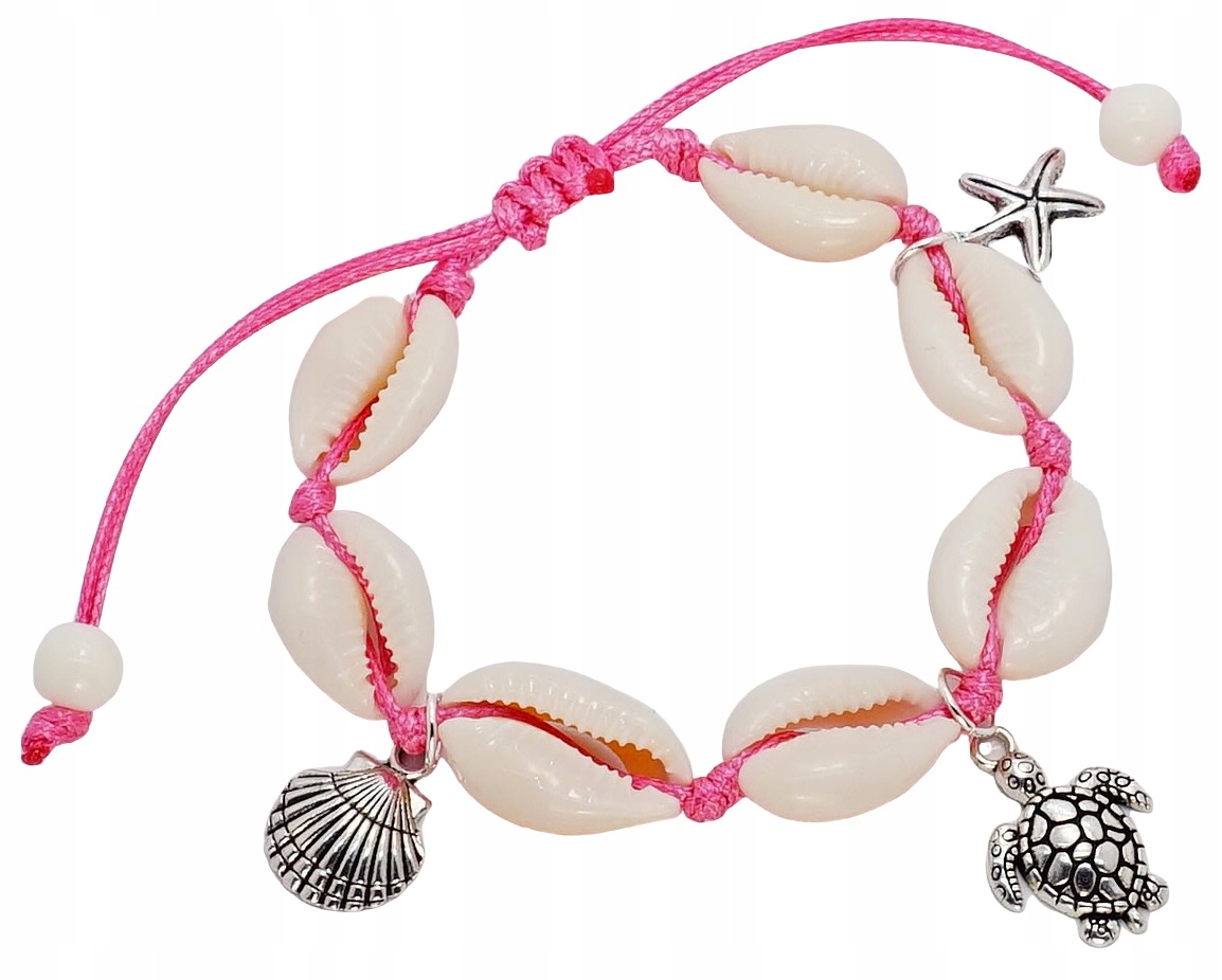 

Bransoletka Muszle Muszelki Sea Shell Summer Lato