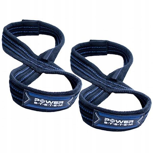 

Power System Paski Figure 8 Straps Black/blue L/XL
