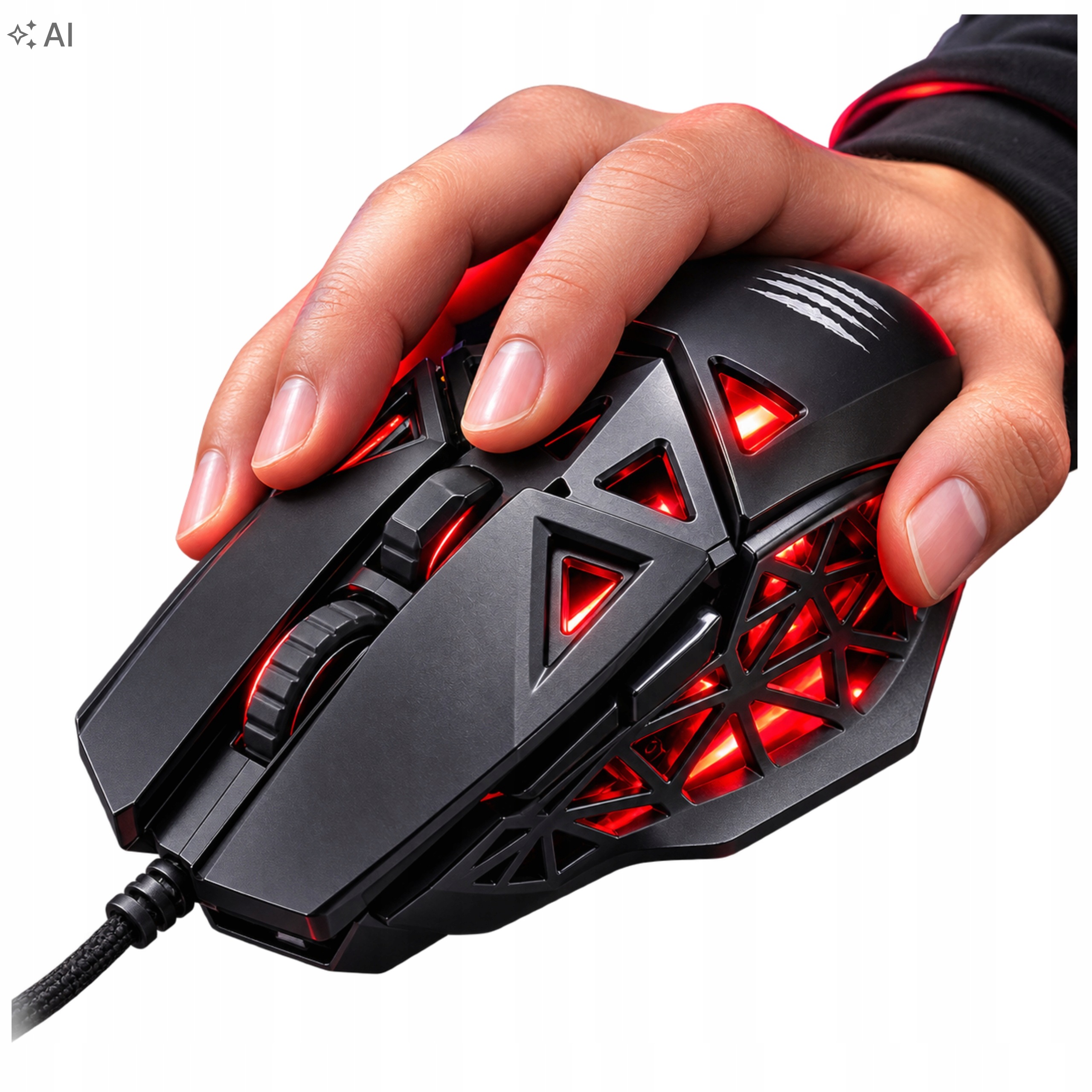 Myš Mad Catz M.o.j.o. M1 Lehká 70g Senzor 12K Dpi Rgb 6 tlačítek