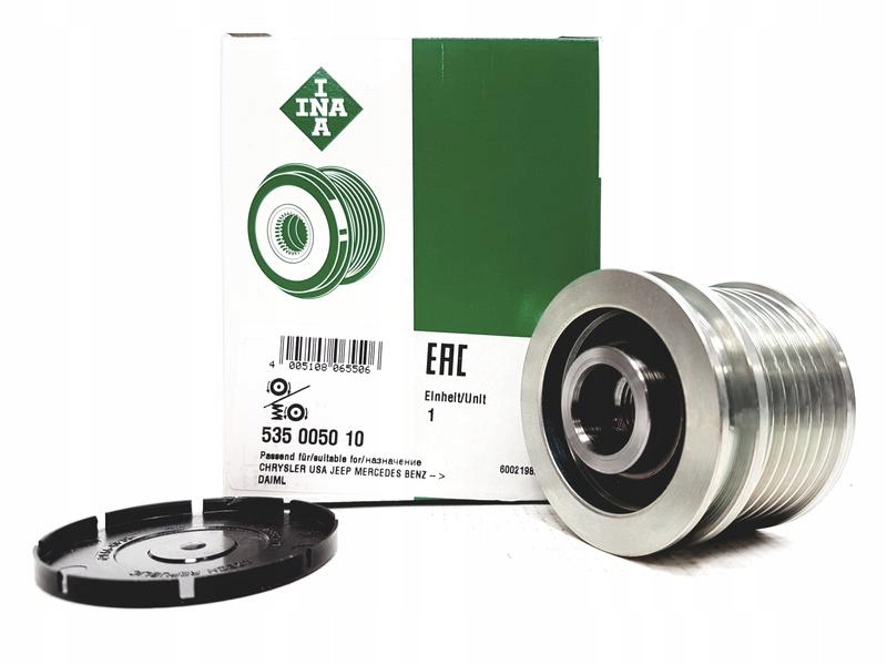 INA SPRZĘGŁO ALTERNATORA MERCEDES SPRINTER 2.2 CDI Numer katalogowy części 535 0050 10