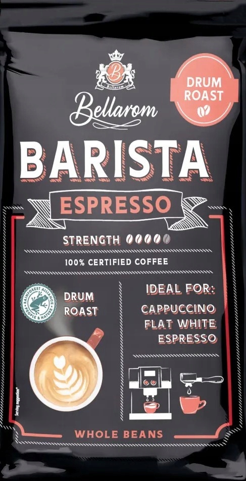 Levně Bellarome Barista Espresso Káva
