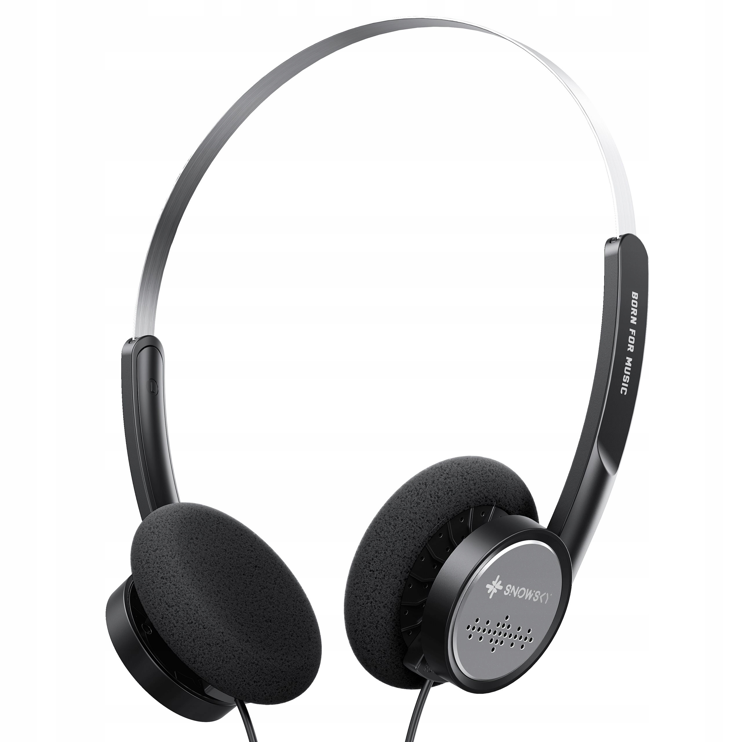 Fiio Snowsky Wind Słuchawki Nauszne Półotwarte Z Mikrofonem Retro Czarne