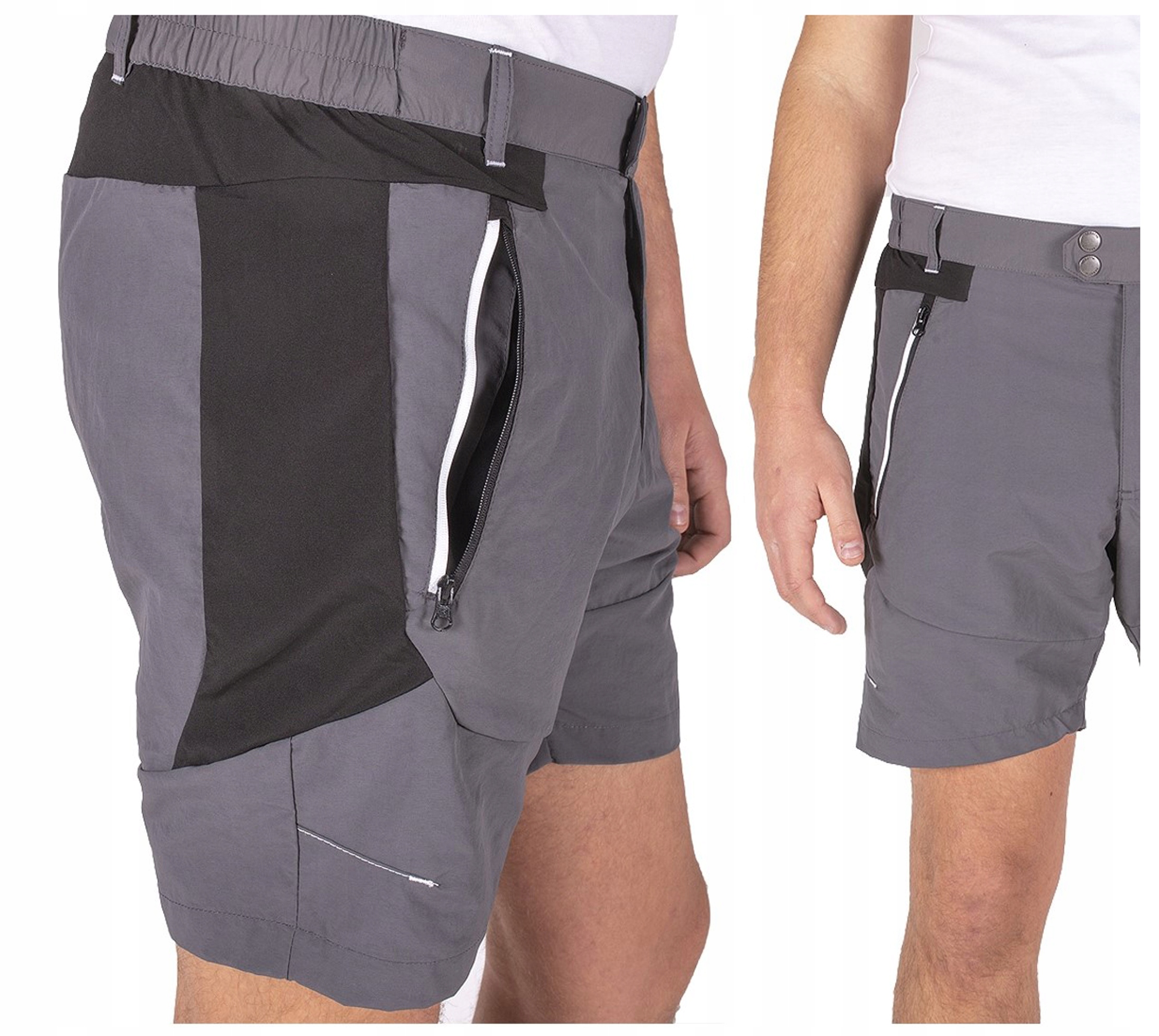 spodenki Turystyczne Męskie z kieszeniami 3XL 56