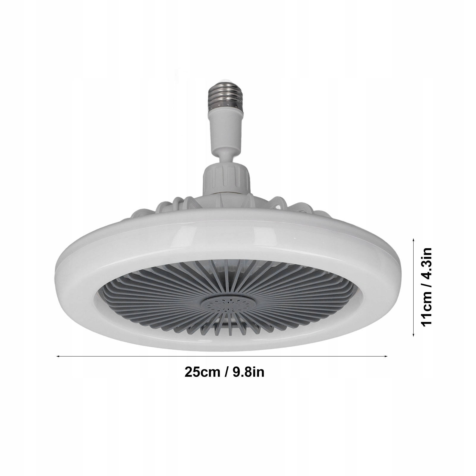 WENTYLATOR SUFITOWY WIATRAK PLAFON LED 30W Funkcje brak