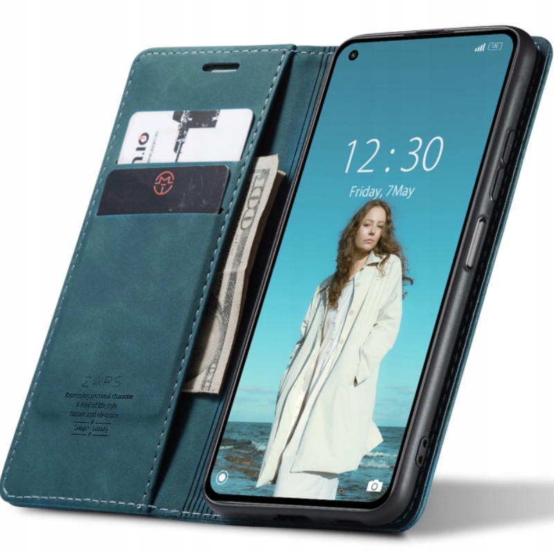 

Etui portfel skóra magnet case do Mi 11 Lite/5G Ne