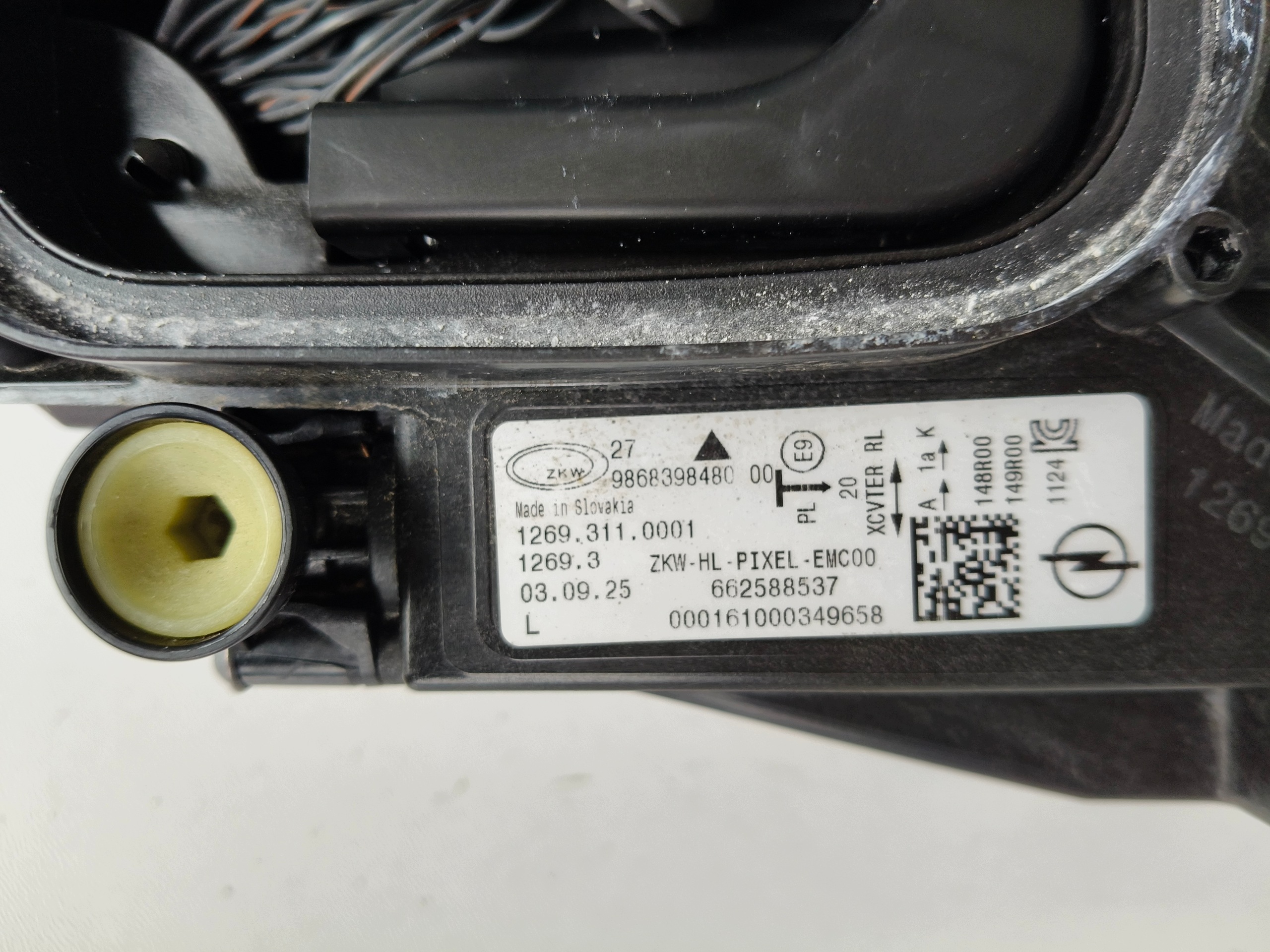 feu gauche REFLEKTOR OPEL ASTRA VI L 22- FULL LED INTELLI LUX