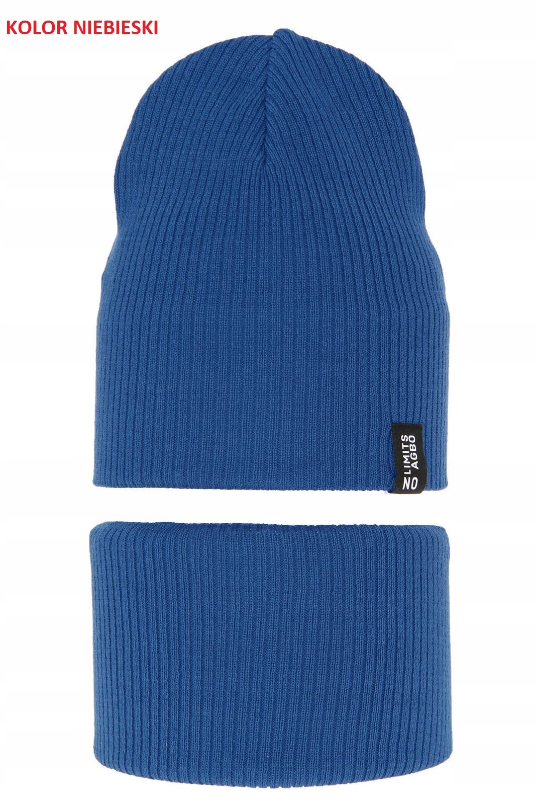 KOMPLET CHŁOPIĘCY WIOSENNY CZAPKA I KOMIN KOLORY do wyboru Cechy dodatkowe naszywki