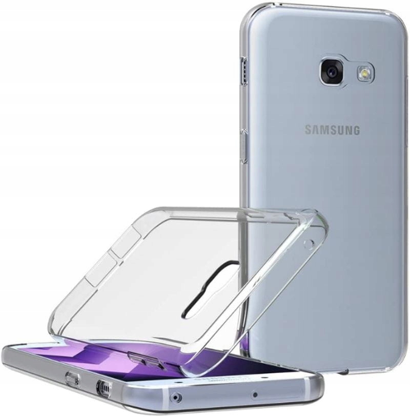 

Etui gumka slim do Samsung A5 2017 clear case