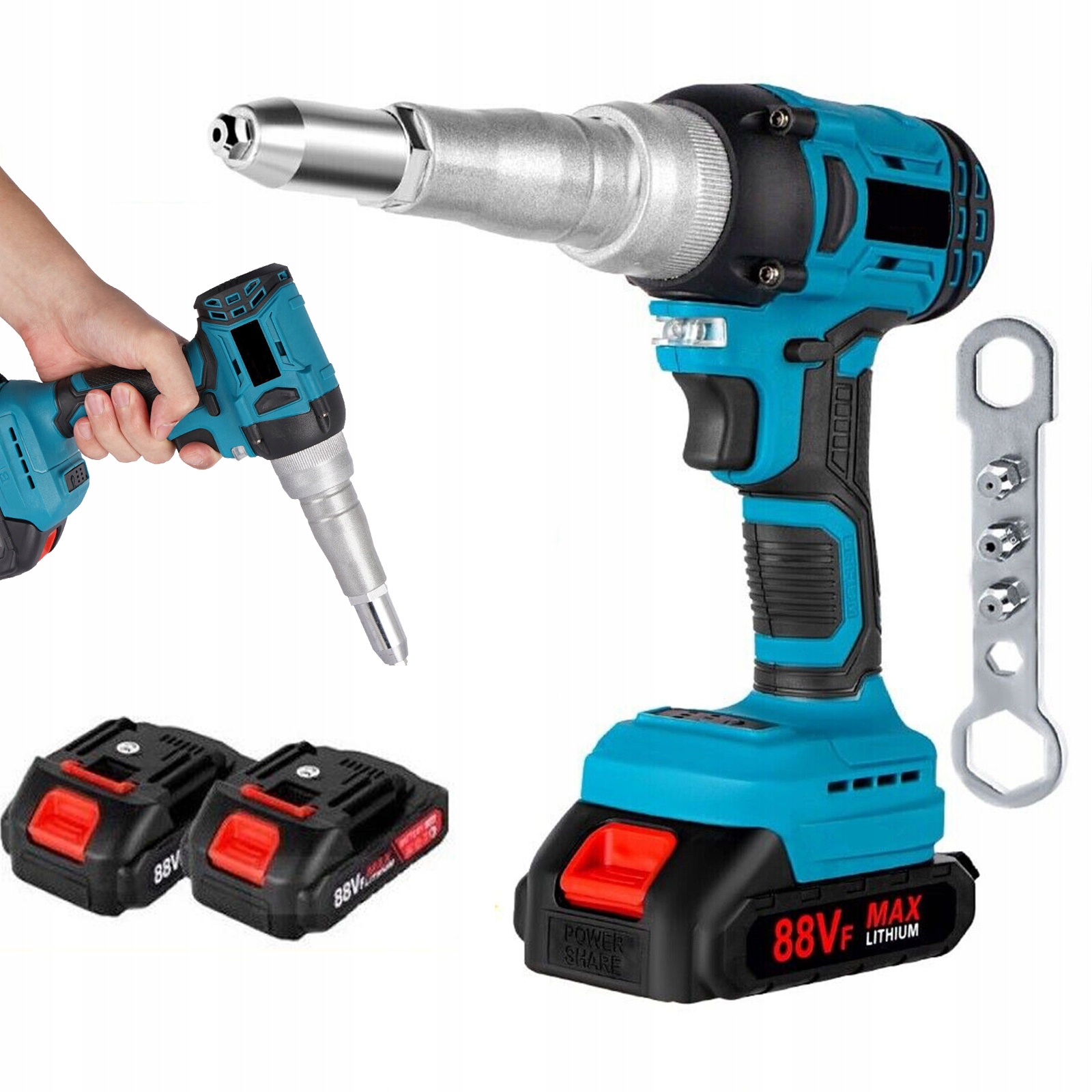 Elektrická Bezkartáčová Nýtovací Pistole 18V S Vysokou Výkonností