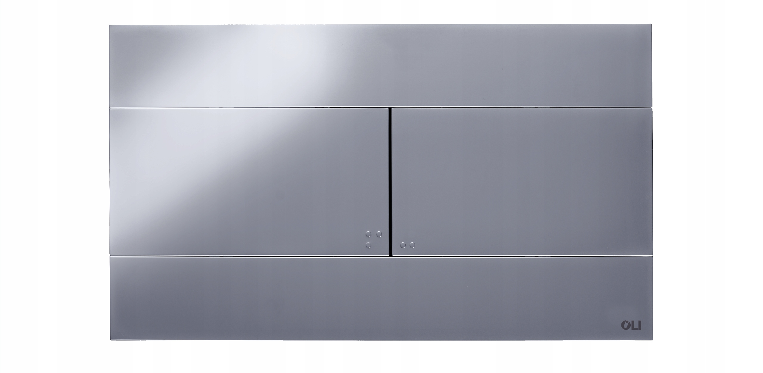 Splachovacie tlačidlo Oli chróm