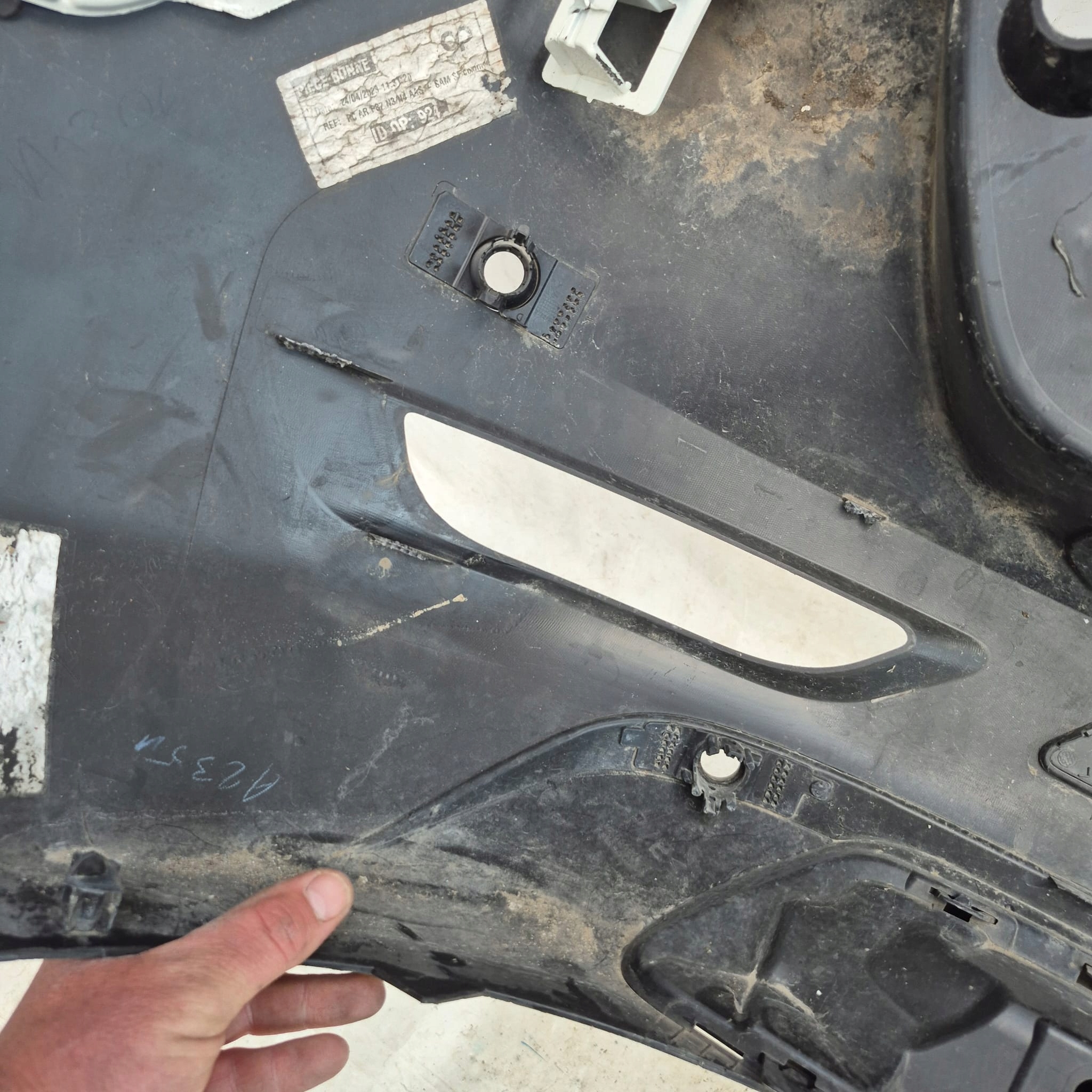 PEUGEOT 5008 II 2 17-> bumper rear part rear PDC