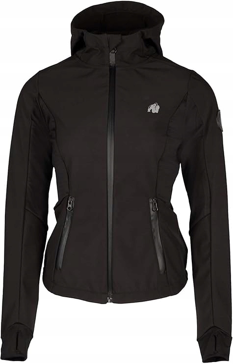 Dámská Bunda Gorilla Wear Victoria Softshell Zimní Dny Lehká Černá M