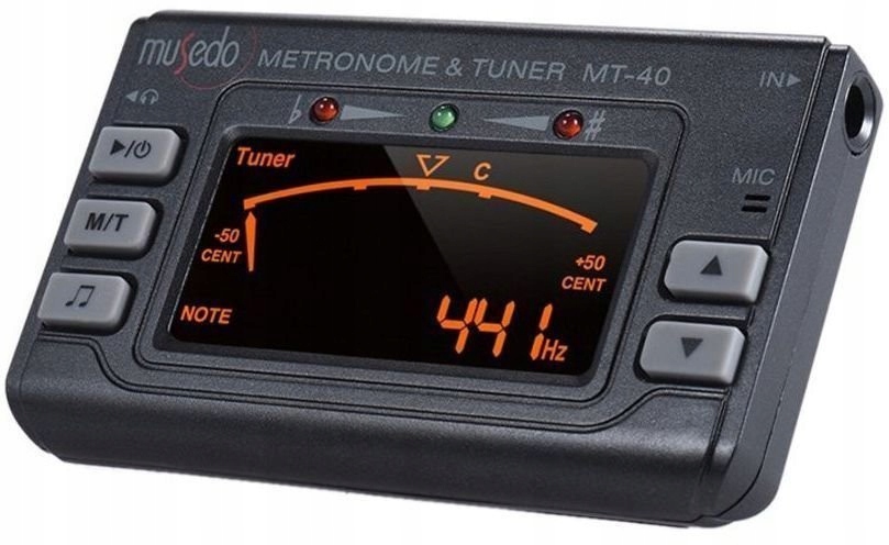 METRONÓM ÉS MUSEDO TUNER MT-40 + KIEGÉSZÍTŐ Márka Musedo